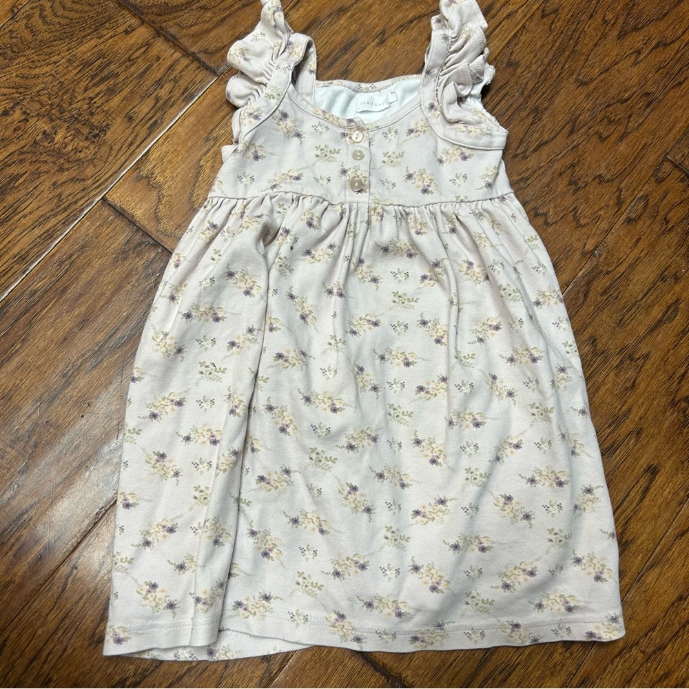 Jamie Kay Floral ruffle sleeveless‎ shirt